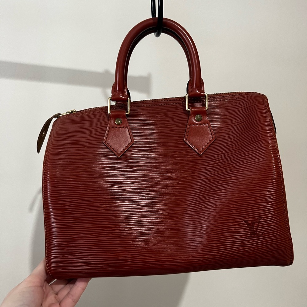 Louis Vuitton Epi Leather Speedy Handbag
